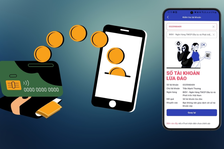 website lừa đảo mạo danh ngân hàng 2