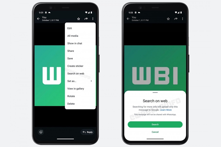 WhatsApp sắp có tính năng tìm kiếm hình ảnh ngược