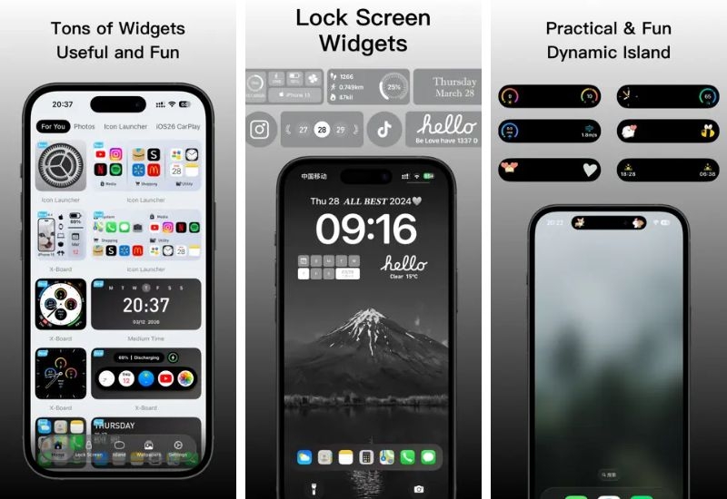 Widget hay nhất cho iphone - Moyo Widgets