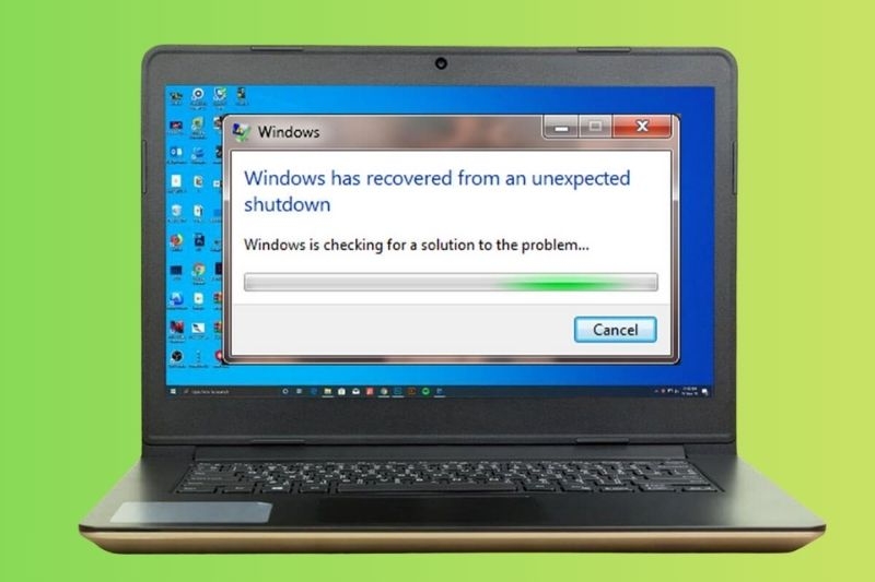 Windows has recovered from an unexpected shutdown ảnh 2