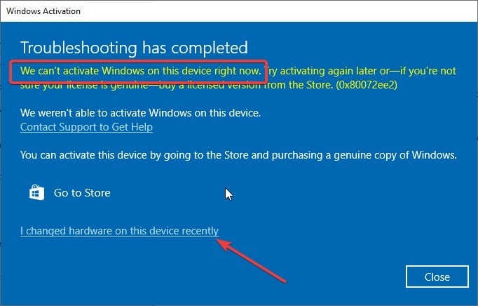 Windows is activated using your organization's activation service hình 5
