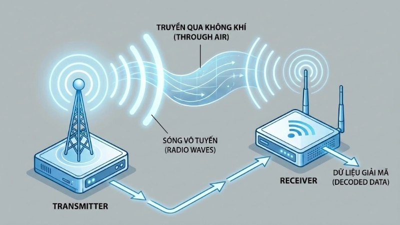 Nguyên lý hoạt động của wireless