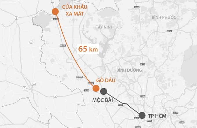 Tuyến cao tốc Gò Dầu - Xa Mát