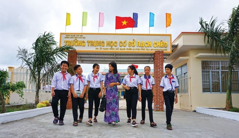 Xã Rạch Chèo của Cà Mau 5