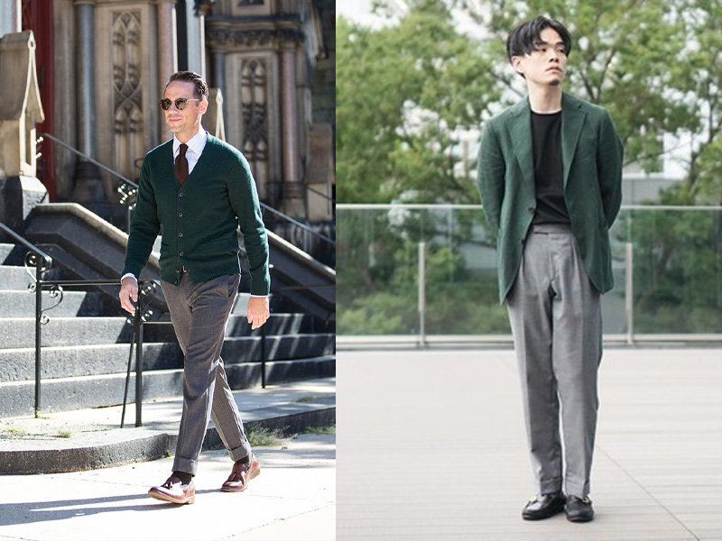 Xanh lá phối với màu gì? (hình 9)