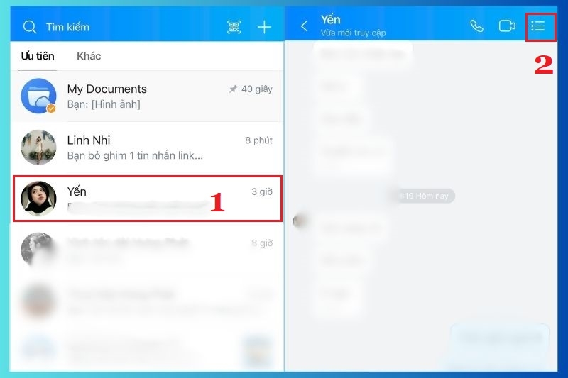 Xem lại hình ảnh, liên kết, file đã gửi qua Zalo ảnh 8
