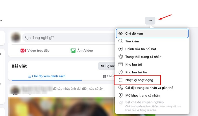 xem tài khoản từ chối lời mời kết bạn trên Facebook - hình 9