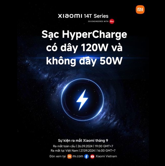 Xiaomi 14T Series ấn định ngày ra mắt tại Việt Nam: ảnh 1