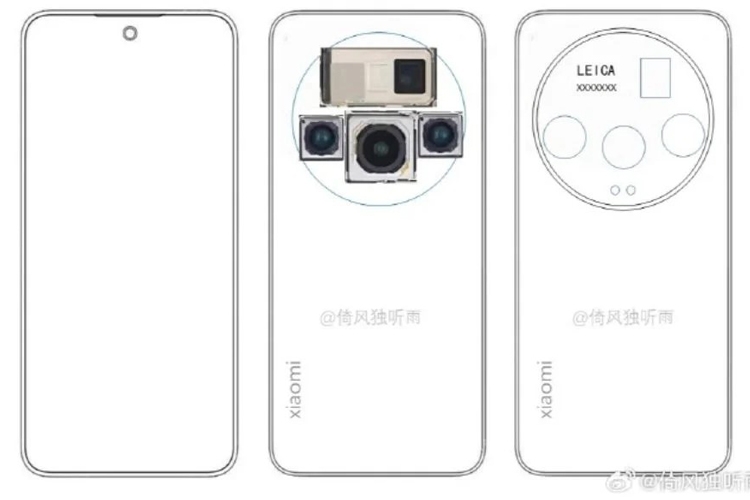 Xiaomi 15 Ultra lộ diện thiết kế: Camera tele 200MP và cảm biến chính 1 inch