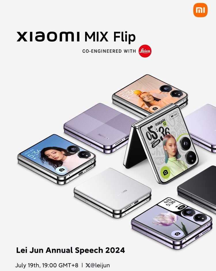 Xiaomi "tự tay" công bố hình ảnh rõ nét của Mix Flip trước thềm ra mắt vào thứ Sáu