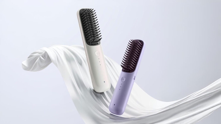 Xiaomi Mijia ra mắt bàn chải duỗi tóc không dây phiên bản mới an toàn cho du lịch