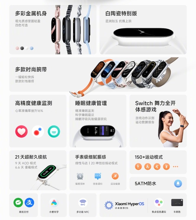 Xiaomi Smart Band 9 ra mắt tại TQ 2
