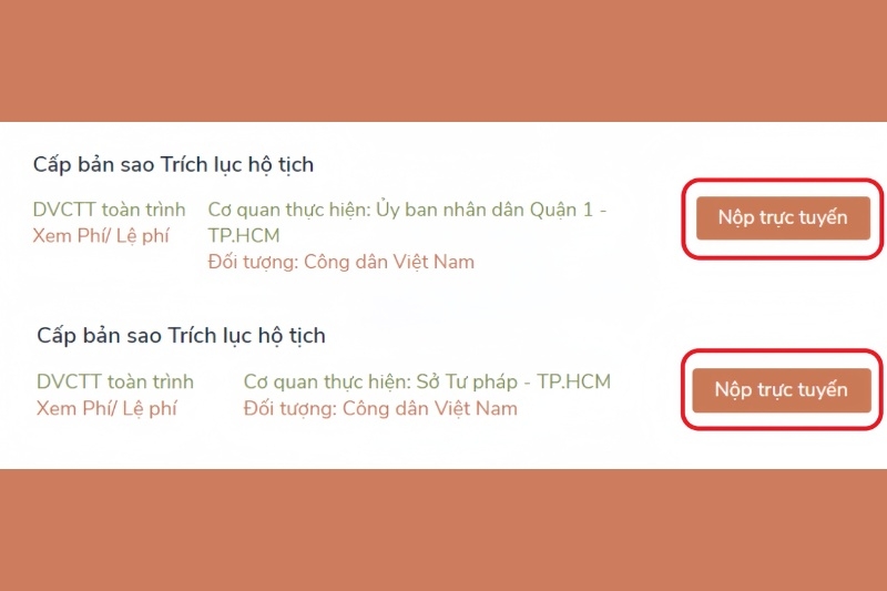 Xin cấp lại giấy đăng ký kết hôn online 3