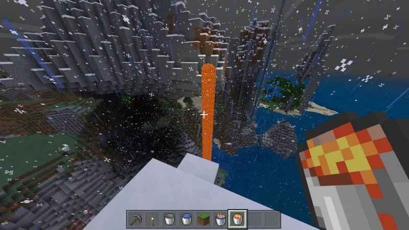 xô nước Minecraft hình 6