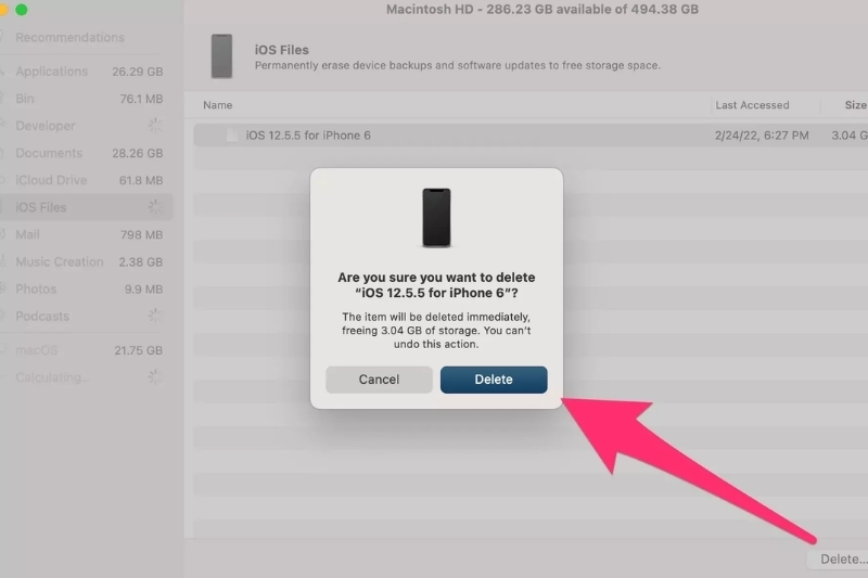 xóa bản cập nhật iOS trên iPhone và iPad 9