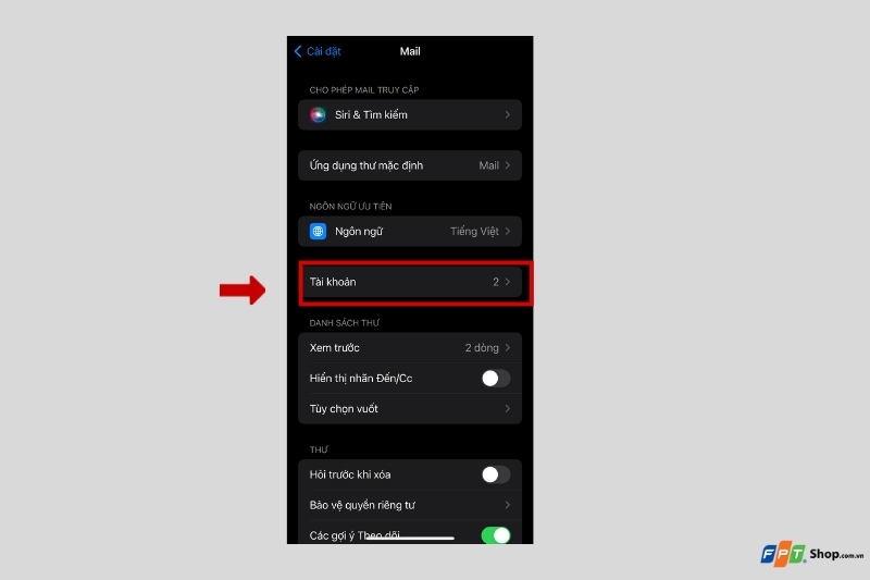 Xoá danh bạ trùng lặp trên iPhone qua Gmail hoặc Outlook 2