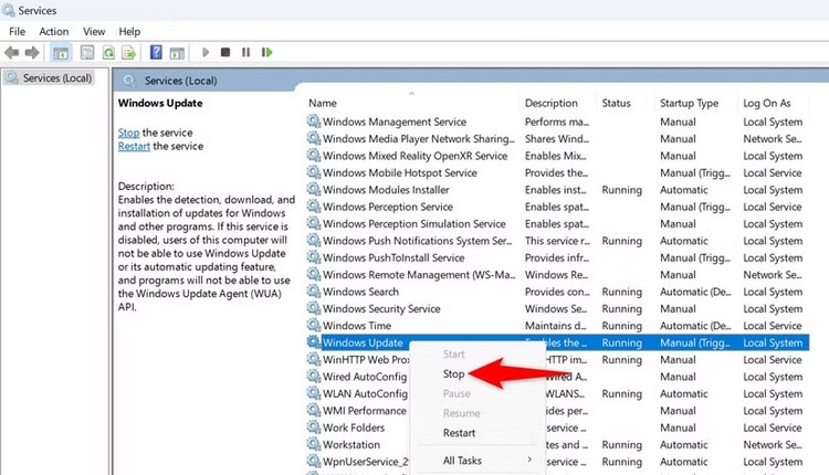 Xóa file update Win 11 - ảnh 9
