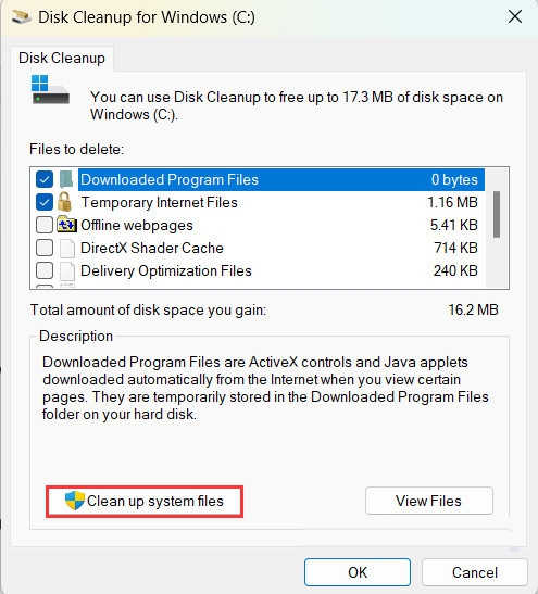 Xóa file update Win 11 - ảnh 4
