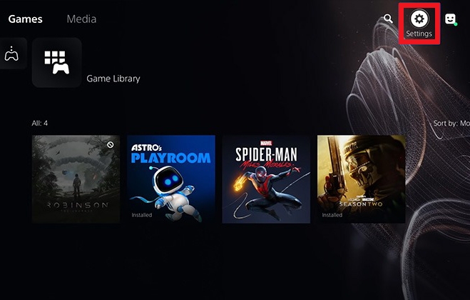 xóa game trên PS5 hình 9