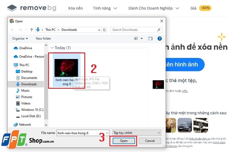 Xóa phông online ảnh 3
