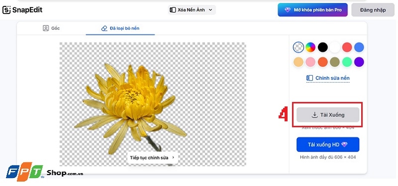Xóa phông online ảnh 7