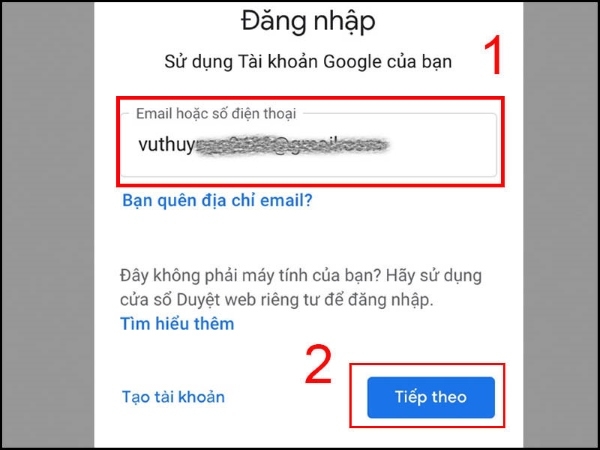 xóa tài khoản Google trên điện thoại hình 7