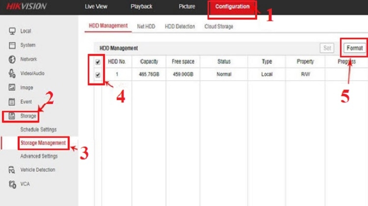 Xoá video camera (Hình 3)