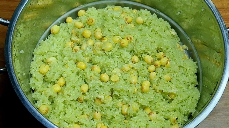 Xôi lá dứa hạt sen (Hình 3)