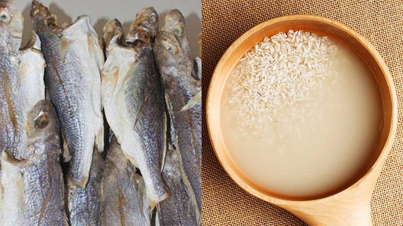 xử lý cá khô bớt mặn 4