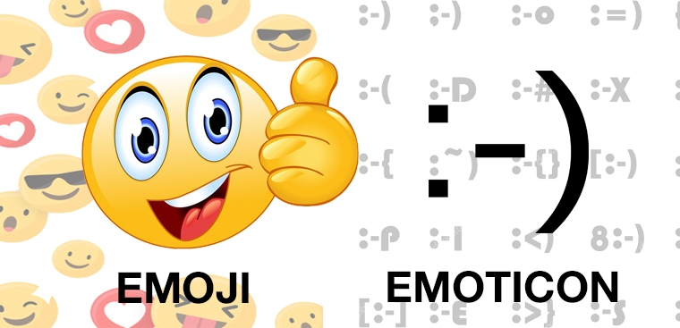 Phân biệt Emoticon và Emoji
