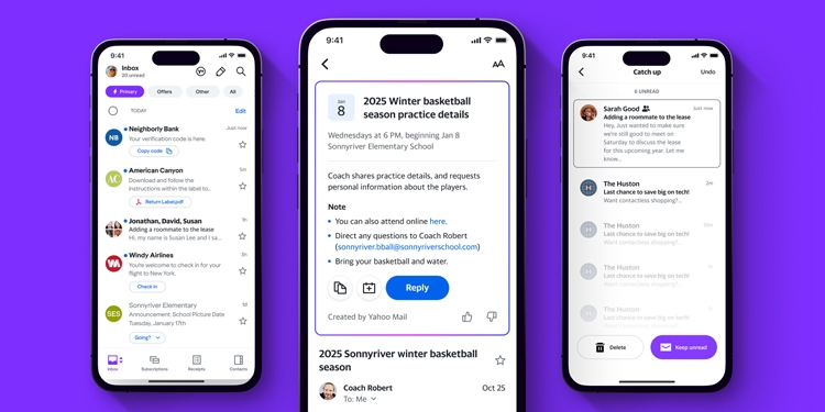 Yahoo Mail thêm tính năng AI mới giúp bạn dọn hộp thư “cực nhanh”