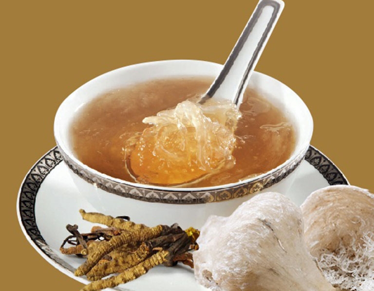 Tổ yến chưng đông trùng hạ thảo 6